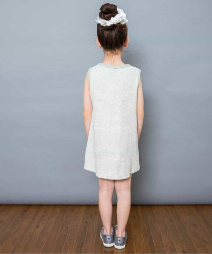 日本童裝 BREEZE 華夫格背心裙 80-130cm 女童款 夏季 DRESSES