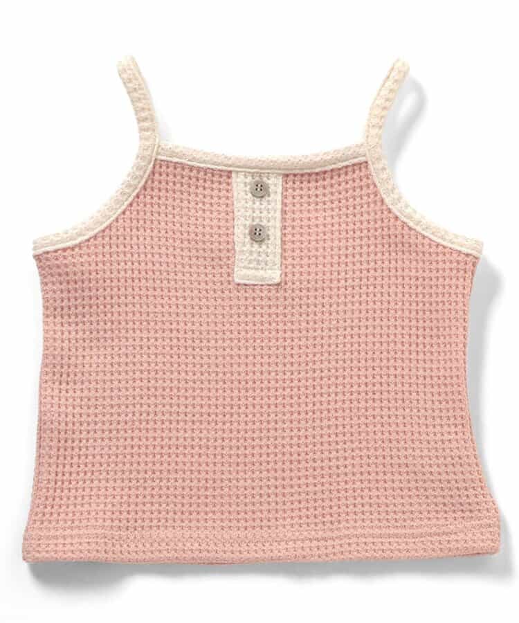 日本童裝 BREEZE 華夫格吊帶衫 80-140cm 男童款/女童款 夏季 TOPS