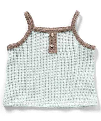 日本童裝 BREEZE 華夫格吊帶衫 80-140cm 男童款/女童款 夏季 TOPS