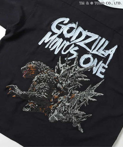 日本童裝 BREEZE x GODZILLA 哥斯拉刺繡襯衫 M-L 親子裝 大人款 夏季 TOPS