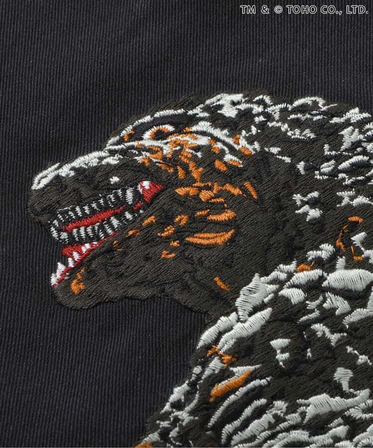 日本童裝 BREEZE x GODZILLA 哥斯拉刺繡襯衫 M-L 親子裝 大人款 夏季 TOPS