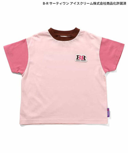 日本童裝 BREEZE x BASKIN ROBBINS 印花上衣 80-140cm 親子裝 男童款/女童款 夏季 TOPS