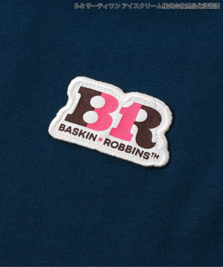 日本童裝 apres les cours x BASKIN ROBBINS 印花上衣 80-140cm 親子裝 男童款/女童款 夏季 TOPS