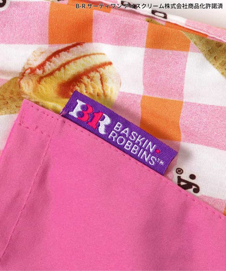 日本童裝 apres les cours x BASKIN ROBBINS 雪糕印花短褲 80-140cm 男童款 夏季 PANTS
