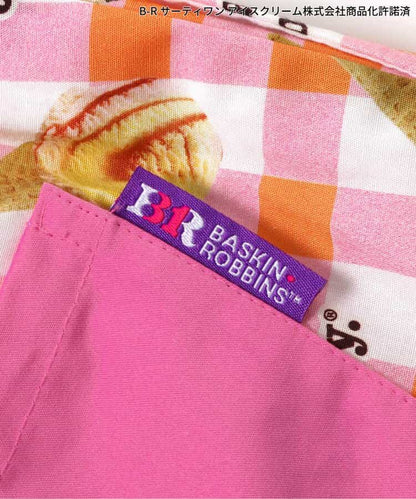 日本童裝 apres les cours x BASKIN ROBBINS 雪糕印花短褲 80-140cm 男童款 夏季 PANTS