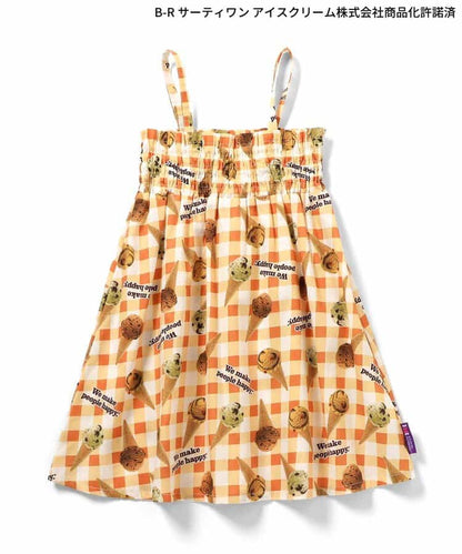 日本童裝 apres les cours x BASKIN ROBBINS 吊帶裙 80-140cm 女童款 夏季 DRESSES
