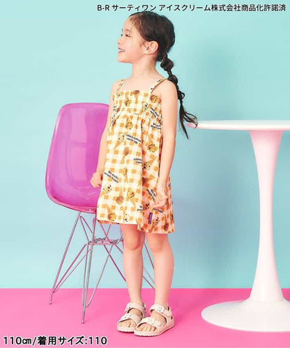 日本童裝 apres les cours x BASKIN ROBBINS 吊帶裙 80-140cm 女童款 夏季 DRESSES