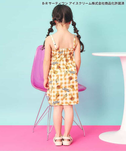 日本童裝 apres les cours x BASKIN ROBBINS 吊帶裙 80-140cm 女童款 夏季 DRESSES