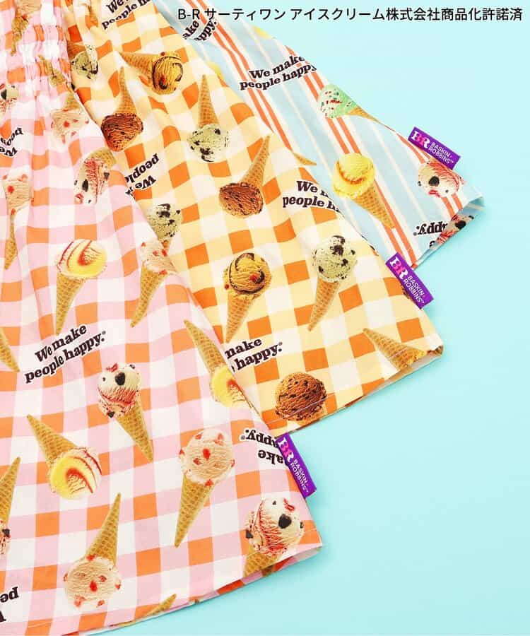 日本童裝 apres les cours x BASKIN ROBBINS 吊帶裙 80-140cm 女童款 夏季 DRESSES
