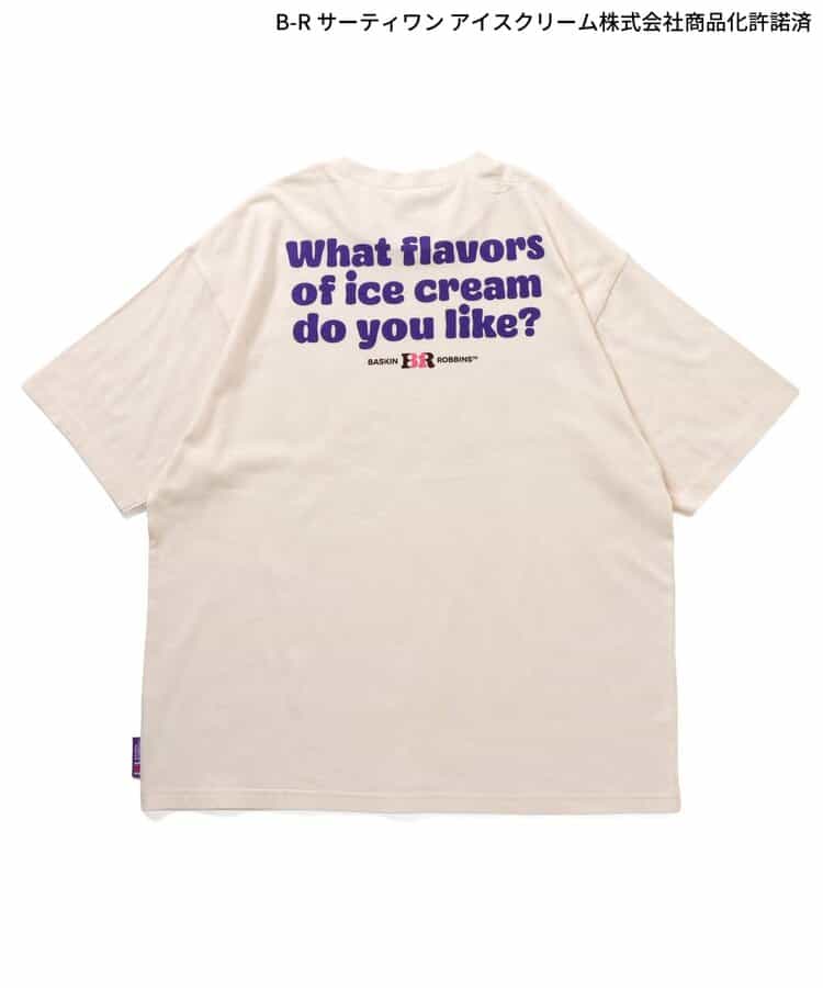 日本童裝 BREEZE x BASKIN ROBBINS 印花上衣 M 親子裝 大人款 夏季 TOPS
