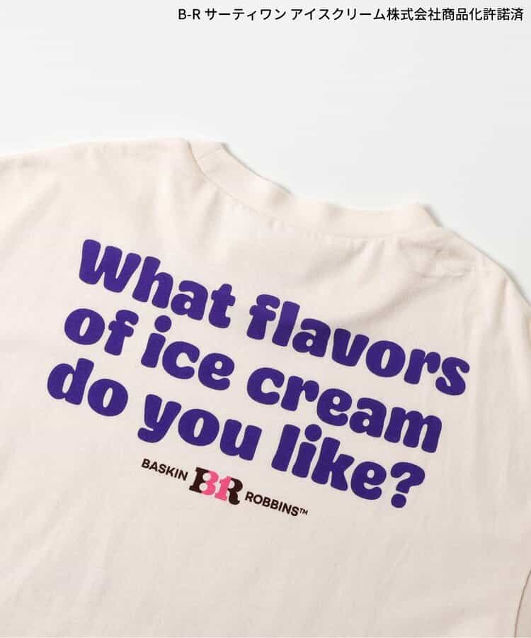 日本童裝 BREEZE x BASKIN ROBBINS 印花上衣 M 親子裝 大人款 夏季 TOPS
