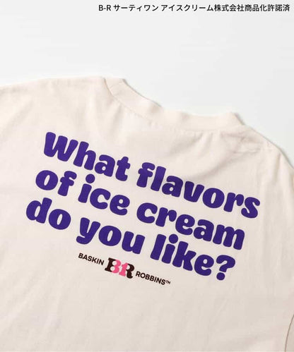 日本童裝 BREEZE x BASKIN ROBBINS 印花上衣 M 親子裝 大人款 夏季 TOPS