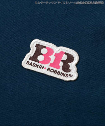 日本童裝 apres les cours x BASKIN ROBBINS 印花上衣 M 親子裝 大人款 夏季 TOPS