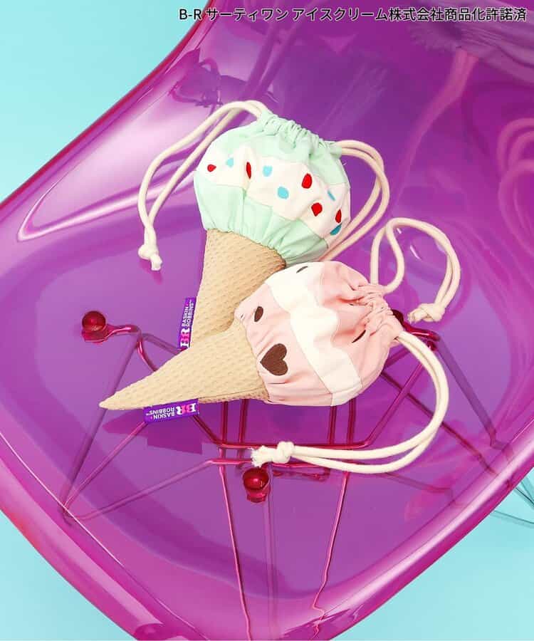 日本直送 BREEZE x BASKIN ROBBINS 雪糕抽繩袋 包系列 其他品牌