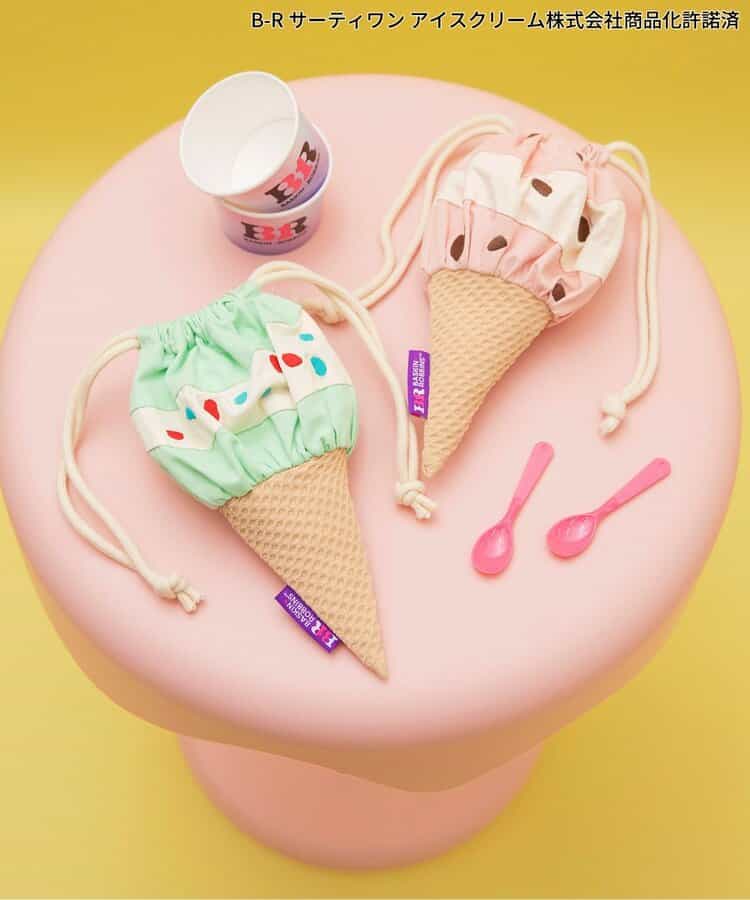 日本直送 BREEZE x BASKIN ROBBINS 雪糕抽繩袋 包系列 其他品牌