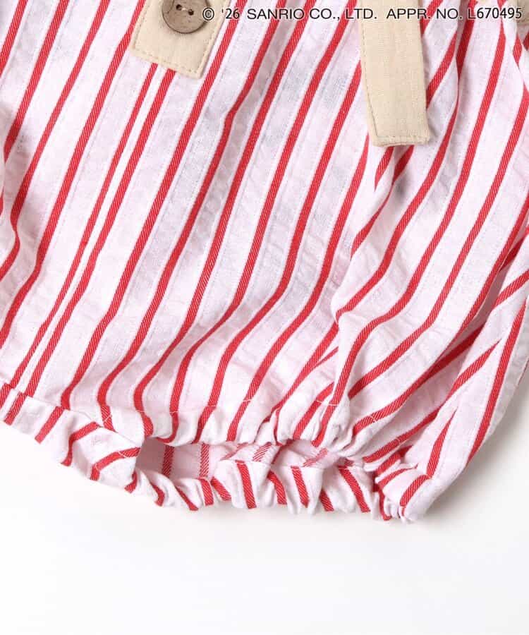 日本童裝 BREEZE x MINNA NO TABO 大口仔吊帶褲 70-80cm 男童款/女童款 初生嬰兒 夏季 Jumpsuit PANTS