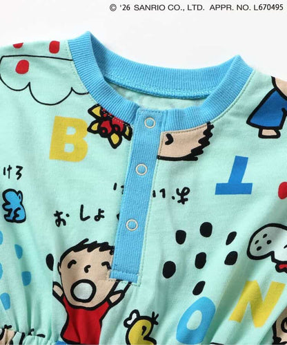 日本童裝 BREEZE x MINNA NO TABO 大口仔連衣 70-80cm 男童款/女童款 初生嬰兒 夏季 Jumpsuit