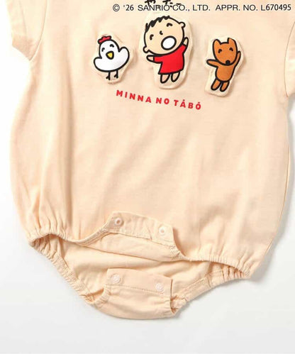 日本童裝 BREEZE x MINNA NO TABO 大口仔連衣 70-80cm 男童款/女童款 初生嬰兒 夏季 Jumpsuit