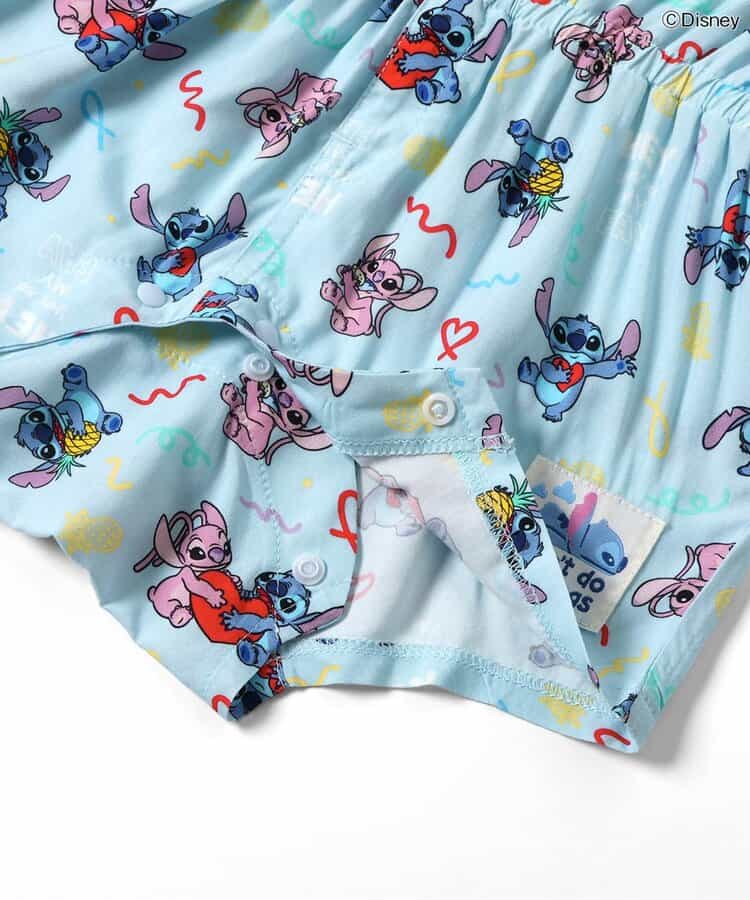 日本童裝 BREEZE x Disney Stitch 襯衫連衣 70-80cm 男童款/女童款 初生嬰兒 夏季 Jumpsuit