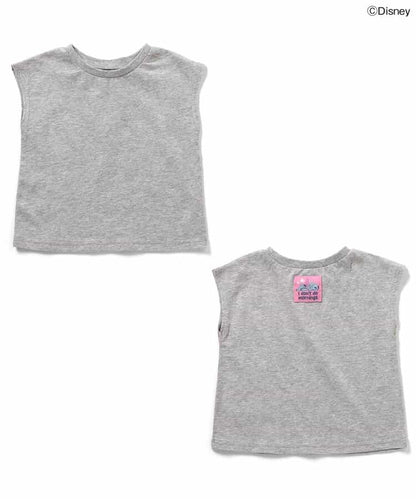 日本童裝 BREEZE x Disney Stitch 吊帶連衣＋上衣套裝 70-80cm 女童款 初生嬰兒 夏季 Jumpsuit TOPS