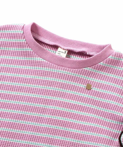 日本童裝 apres les cours 花邊袖上衣 80-140cm 女童款 夏季 TOPS