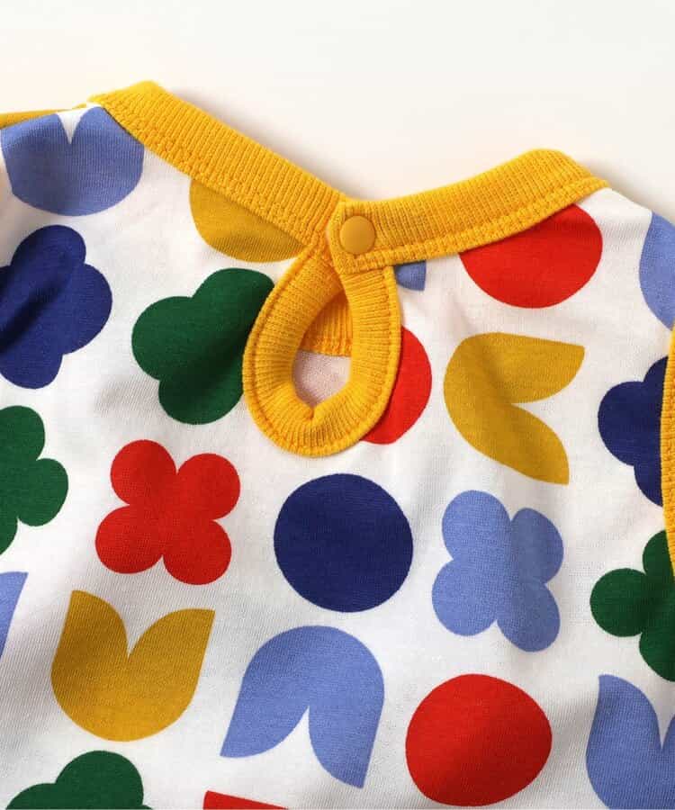 日本童裝 apres les cours 吸水速乾 接觸冷感 兩件套裝 70-80cm 男童款 初生嬰兒 夏季 TOPS PANTS
