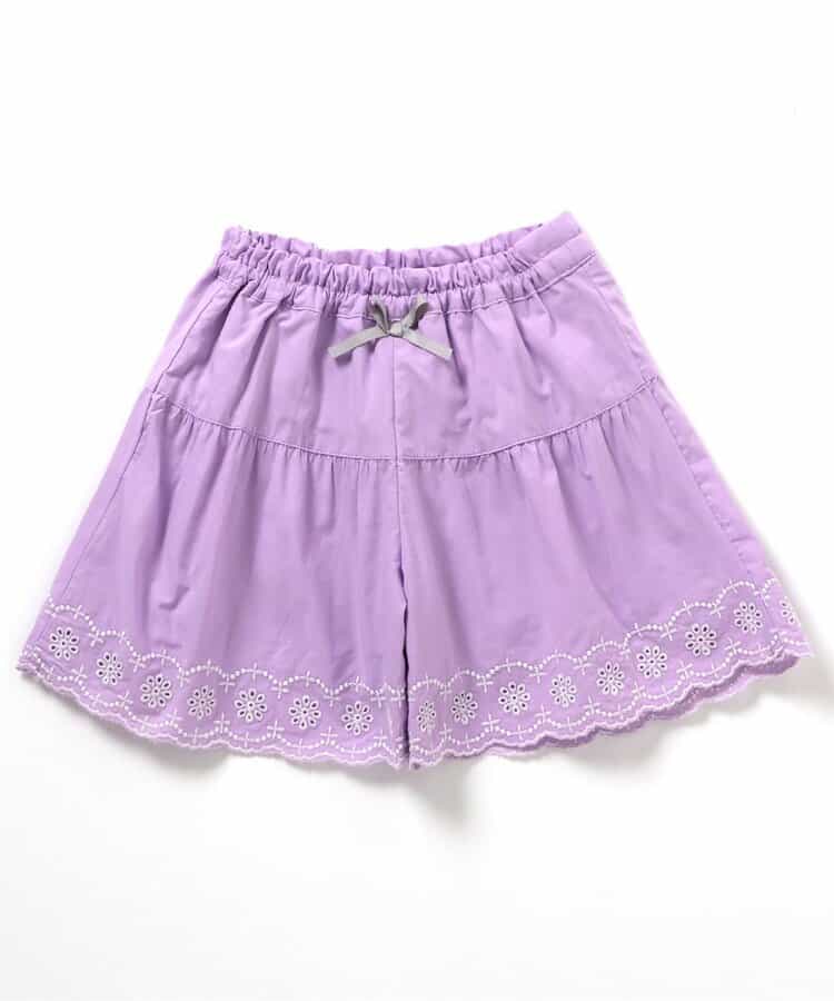 日本童裝 apres les cours 心型花花蕾絲短褲 80-140cm 女童款 初生嬰兒 夏季 PANTS