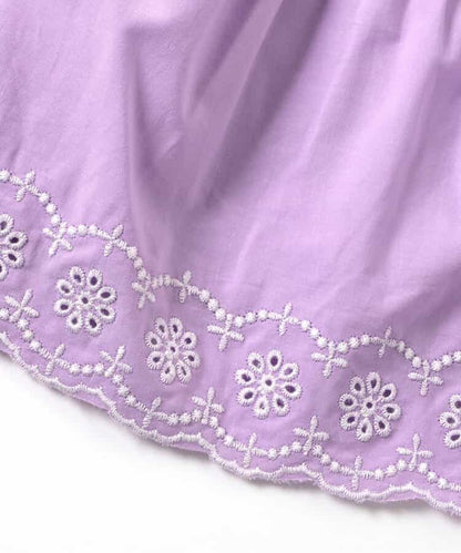 日本童裝 apres les cours 心型花花蕾絲短褲 80-140cm 女童款 初生嬰兒 夏季 PANTS