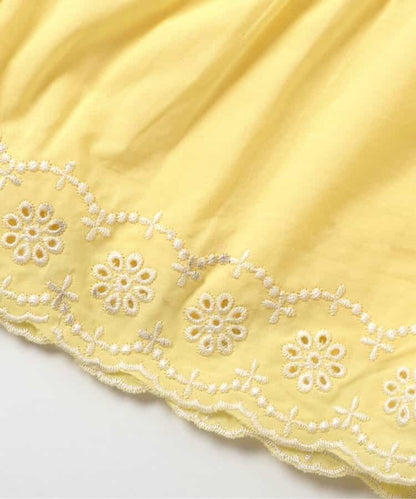 日本童裝 apres les cours 心型花花蕾絲短褲 80-140cm 女童款 初生嬰兒 夏季 PANTS