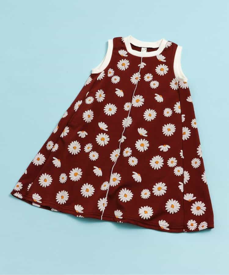 日本童裝 apres les cours 吸水速乾 接觸冷感 印花吊帶背心裙 80-130cm 女童款 夏季 DRESSES