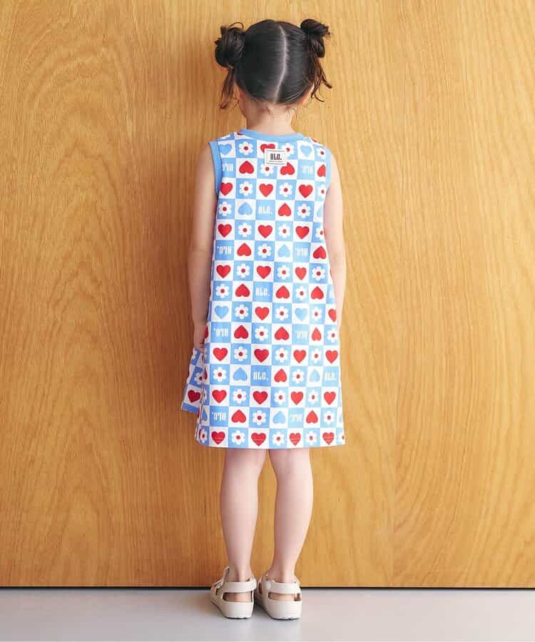 日本童裝 apres les cours 吸水速乾 接觸冷感 印花吊帶背心裙 80-130cm 女童款 夏季 DRESSES
