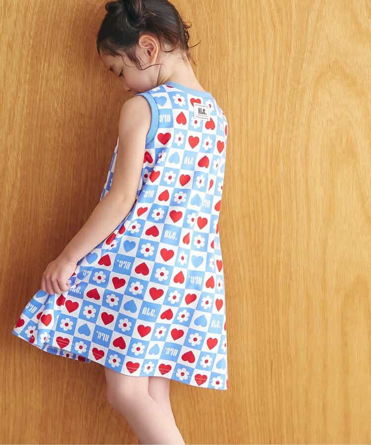 日本童裝 apres les cours 吸水速乾 接觸冷感 印花吊帶背心裙 80-130cm 女童款 夏季 DRESSES