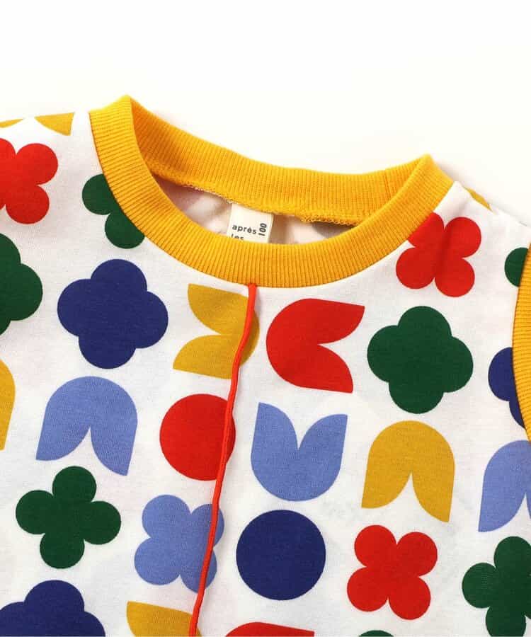 日本童裝 apres les cours 吸水速乾 接觸冷感 印花吊帶背心裙 80-130cm 女童款 夏季 DRESSES