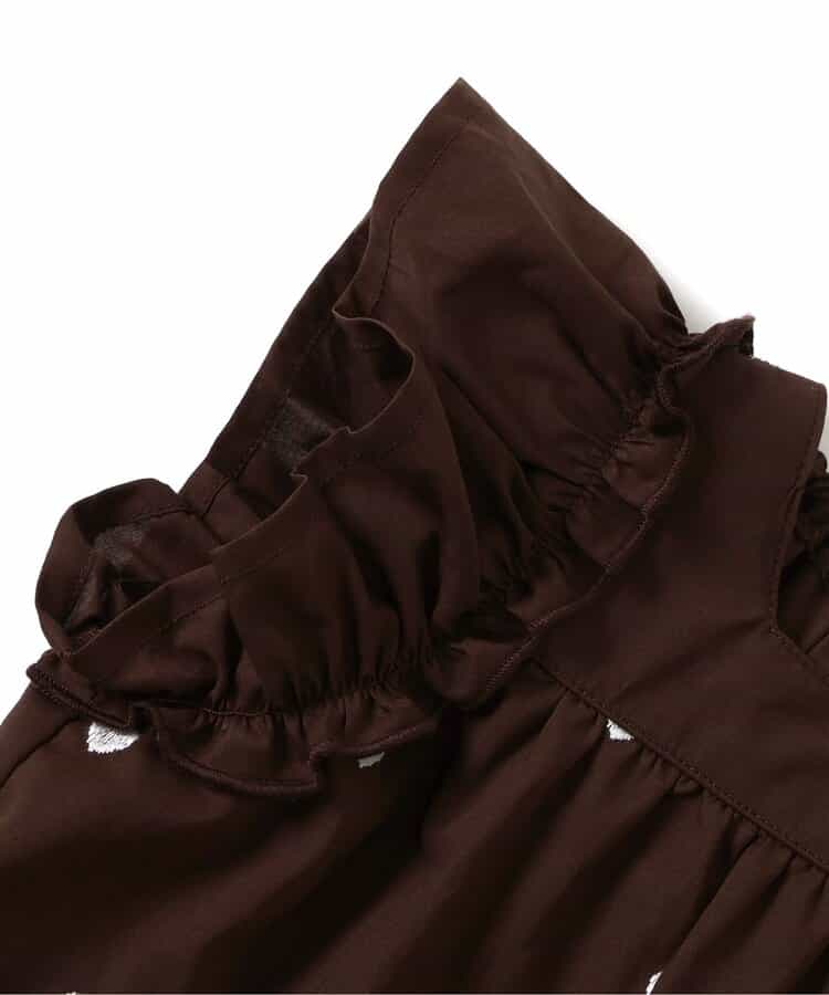 日本童裝 apres les cours 心型花花蕾絲上衣 80-140cm 女童款 夏季 TOPS