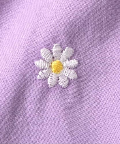 日本童裝 apres les cours 心型花花蕾絲上衣 80-140cm 女童款 夏季 TOPS
