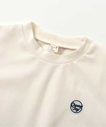 日本童裝 apres les cours 接觸冷感 假兩件短袖上衣 80-130cm 男童款 夏季 TOPS