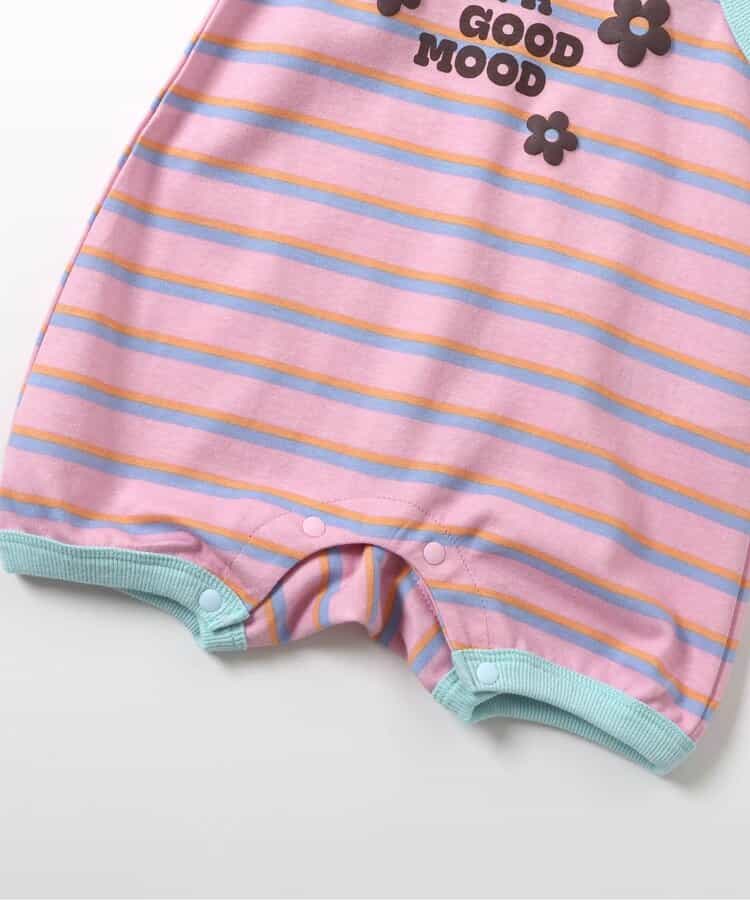 日本童裝 apres les cours 接觸冷感 吸水速乾 背心連衣 70-80cm 男童款/女童款 初生嬰兒 夏季 Jumpsuit