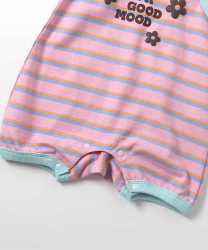 日本童裝 apres les cours 接觸冷感 吸水速乾 背心連衣 70-80cm 男童款/女童款 初生嬰兒 夏季 Jumpsuit
