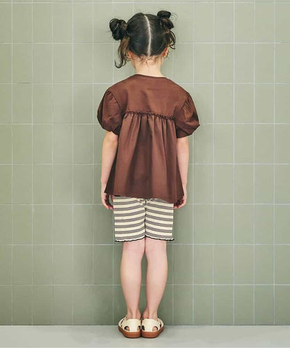 日本童裝 apres les cours 多邊荷葉邊短褲 80-130cm 女童款 夏季 PANTS