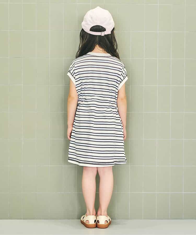 日本童裝 apres les cours 抽繩連身裙 80-140cm 女童款 夏季 DRESSES