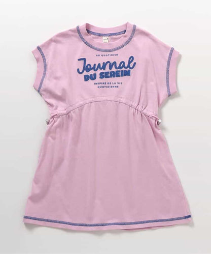 日本童裝 apres les cours 抽繩連身裙 80-140cm 女童款 夏季 DRESSES