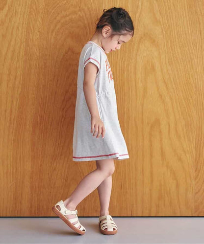 日本童裝 apres les cours 抽繩連身裙 80-140cm 女童款 夏季 DRESSES