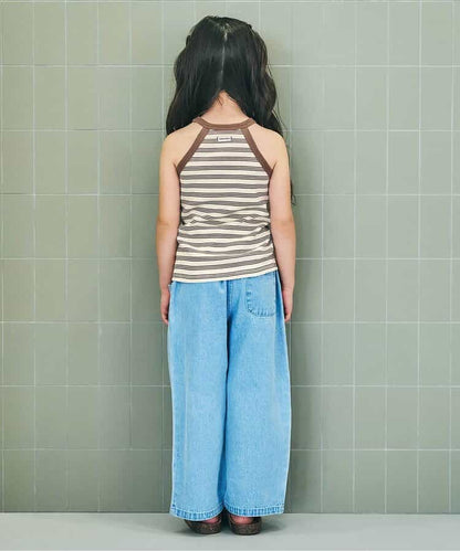 日本童裝 apres les cours 接觸冷感 美式無袖背心 80-140cm 女童款 夏季 TOPS