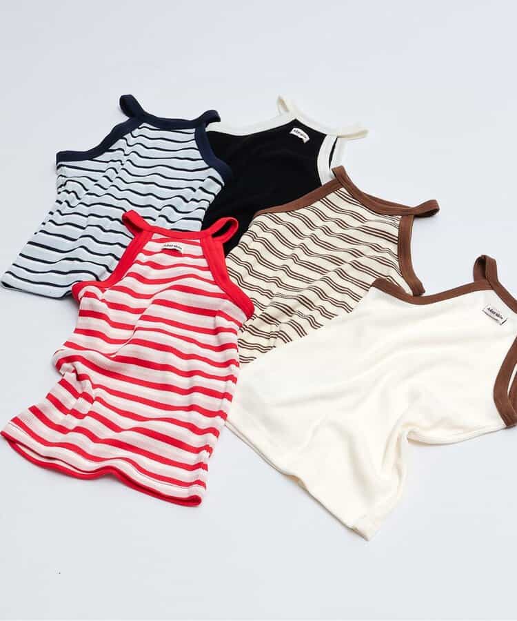 日本童裝 apres les cours 接觸冷感 美式無袖背心 80-140cm 女童款 夏季 TOPS