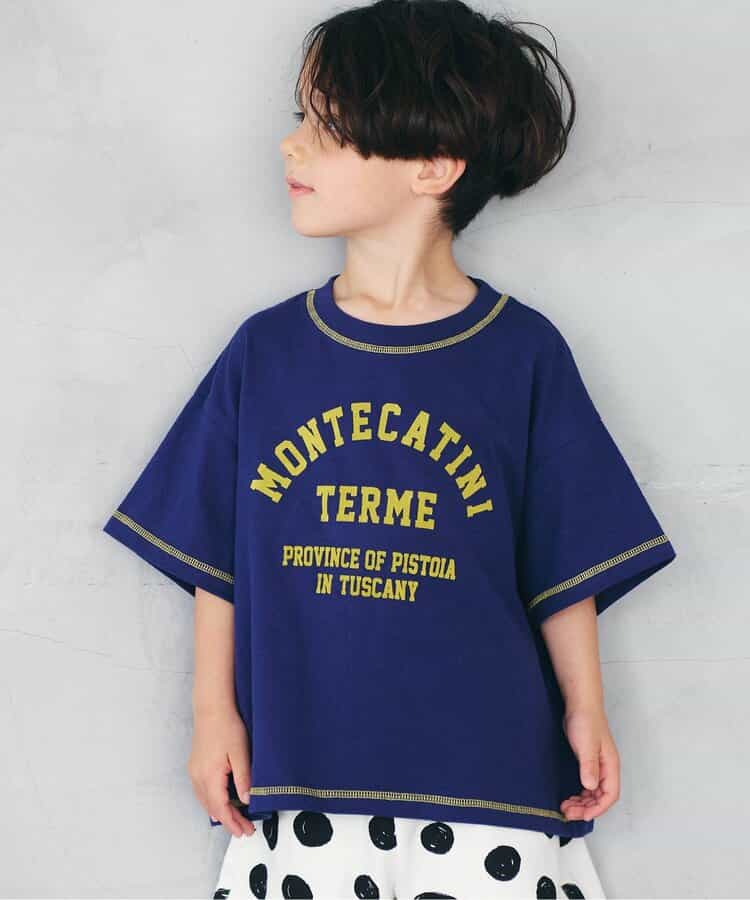日本童裝 apres les cours 印花logo上衣 80-130cm 男童款/女童款 夏季 TOPS