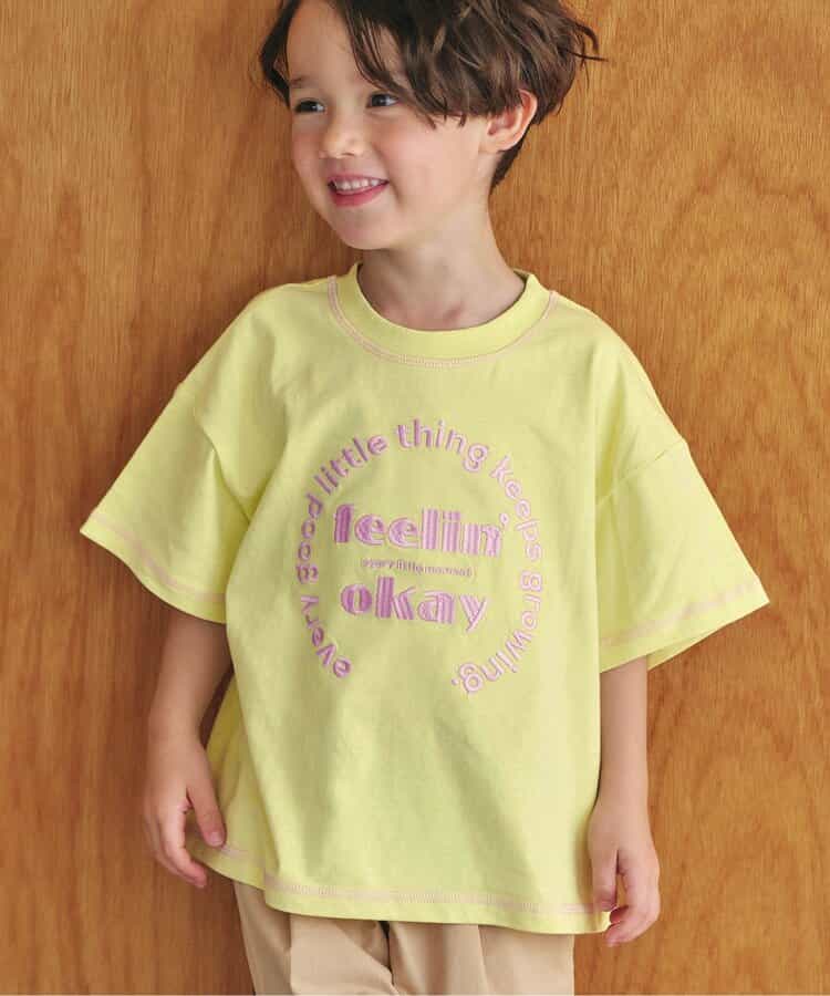 日本童裝 apres les cours 印花logo上衣 80-130cm 男童款/女童款 夏季 TOPS