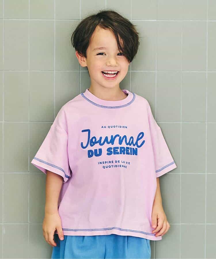 日本童裝 apres les cours 印花logo上衣 80-130cm 男童款/女童款 夏季 TOPS