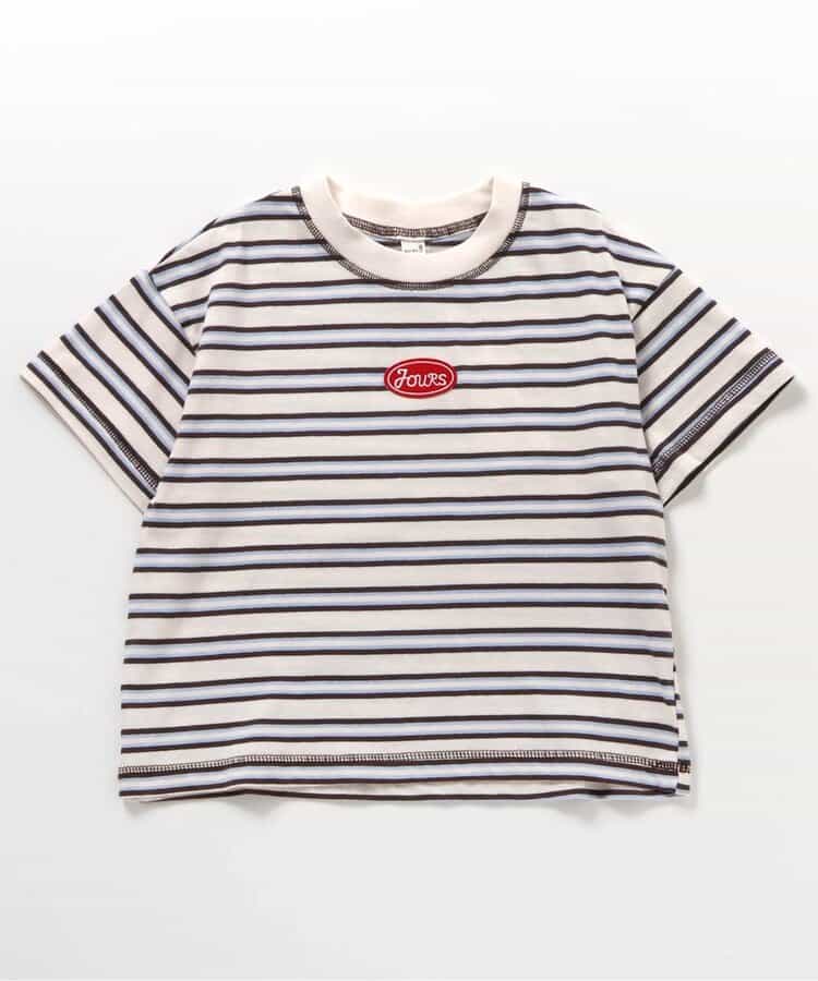 日本童裝 apres les cours 印花logo上衣 80-130cm 男童款/女童款 夏季 TOPS