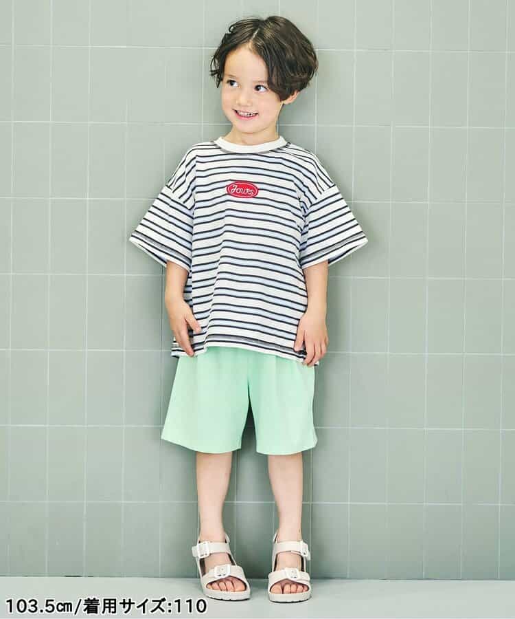 日本童裝 apres les cours 印花logo上衣 80-130cm 男童款/女童款 夏季 TOPS