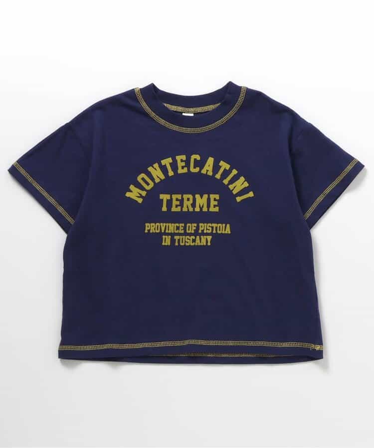日本童裝 apres les cours 印花logo上衣 80-130cm 男童款/女童款 夏季 TOPS